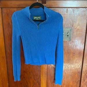American Eagle Quarter Zip Sweater